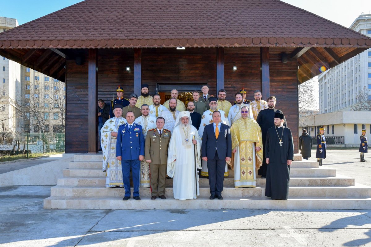 Biserica din incinta MApN, sfinţită de Patriarhul României 134563