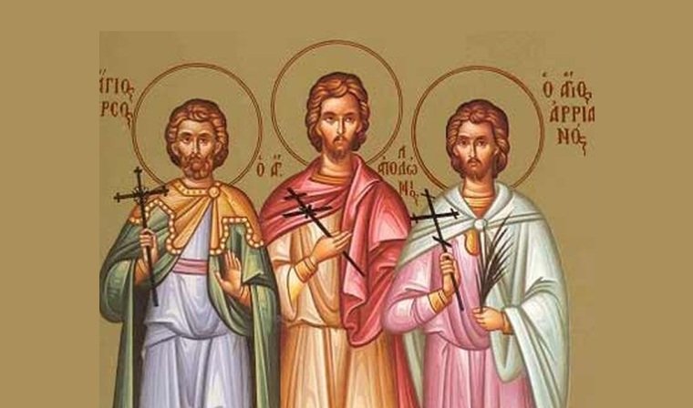 Sf. Mc. Tirs, Calinic, Filimon şi Apolonie (Dezlegare la peşte) 134947