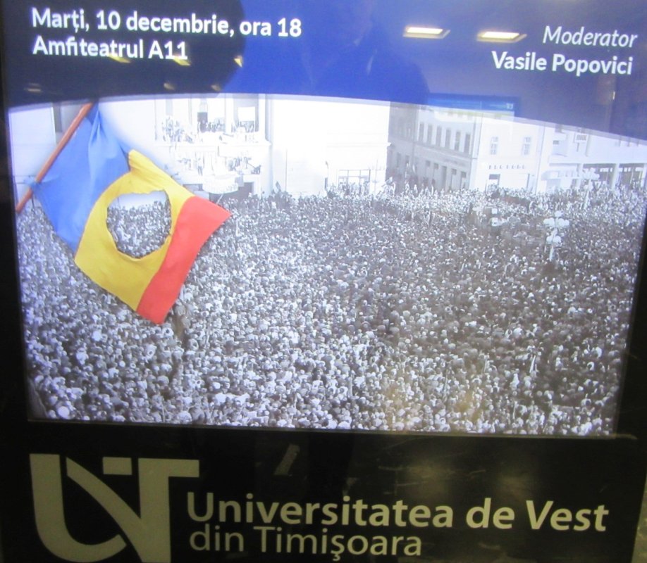 La Timișoara, în decembrie 1989, a dispărut frica 135678