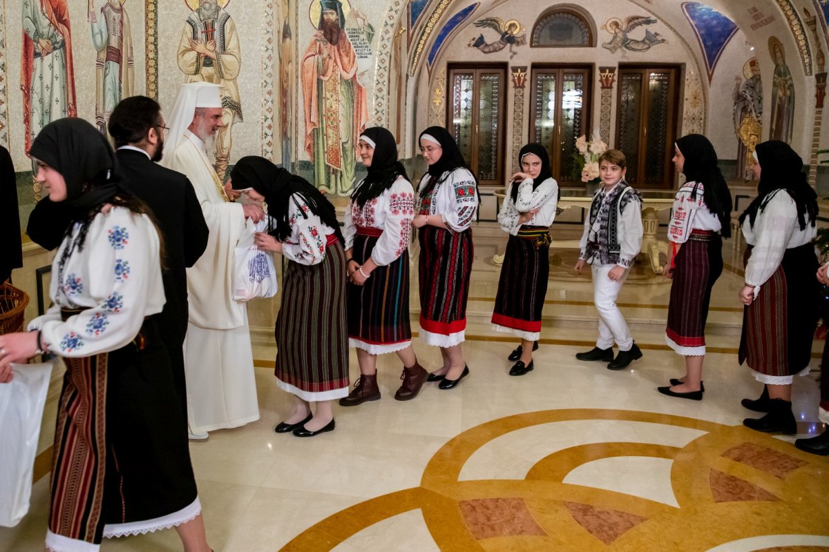 Patriarhul României a fost colindat la Reşedinţa Patriarhală 135769