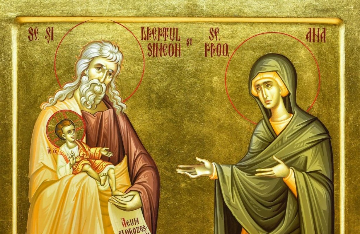 Sfântul şi Dreptul Simeon, primitorul de Dumnezeu; Sfânta Prorociţă Ana 138424