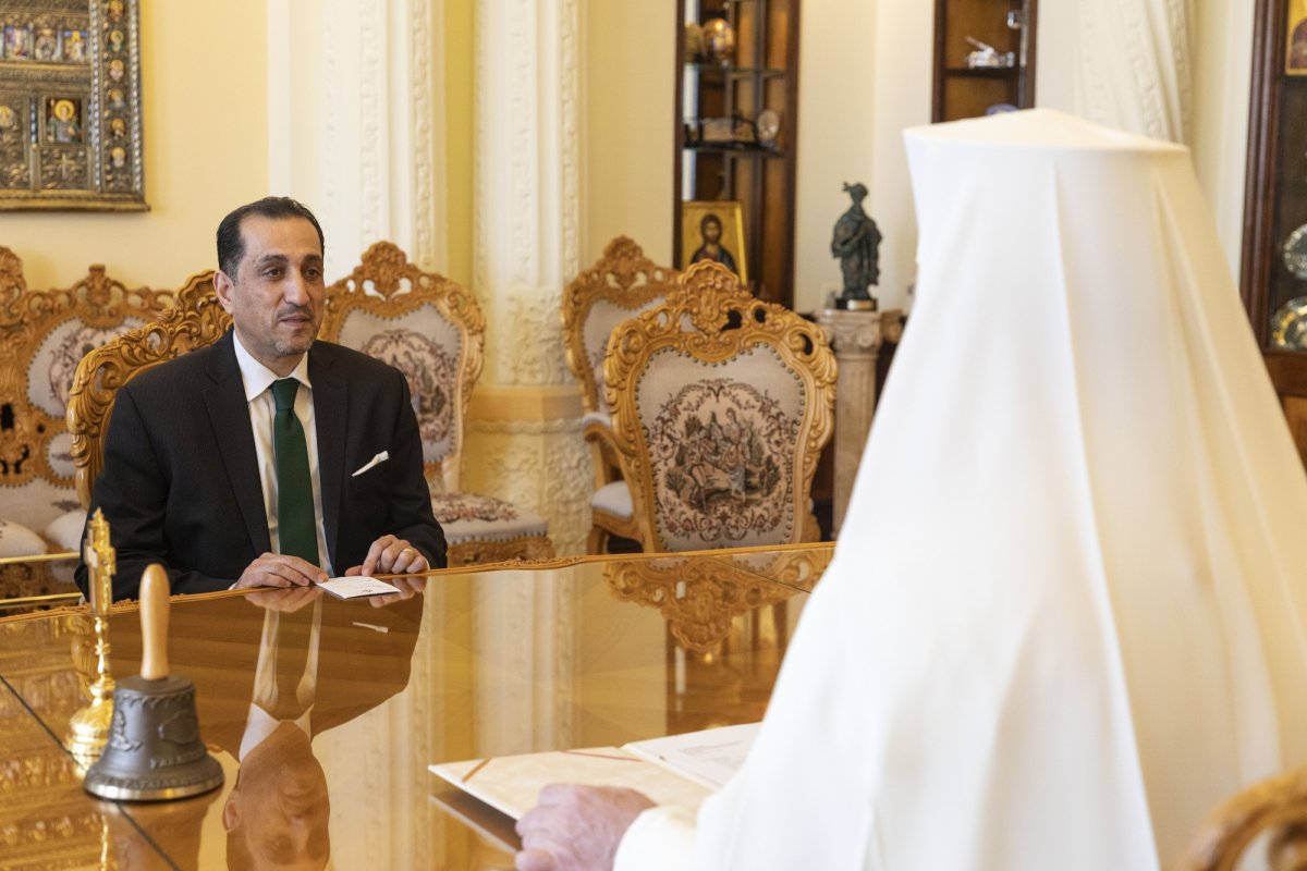 Noul ambasador al Regatului Hașemit al Iordaniei la Bucureşti, în vizită de prezentare la Patriarhia Română 138665