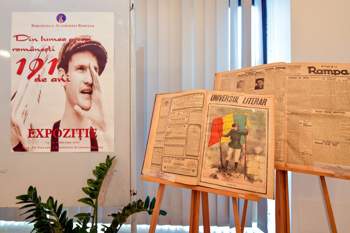 Peste 190 de ani de presă românească într-o singură expoziție 139284