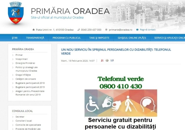 Telefon verde pentru persoanele cu dizabilități 139555