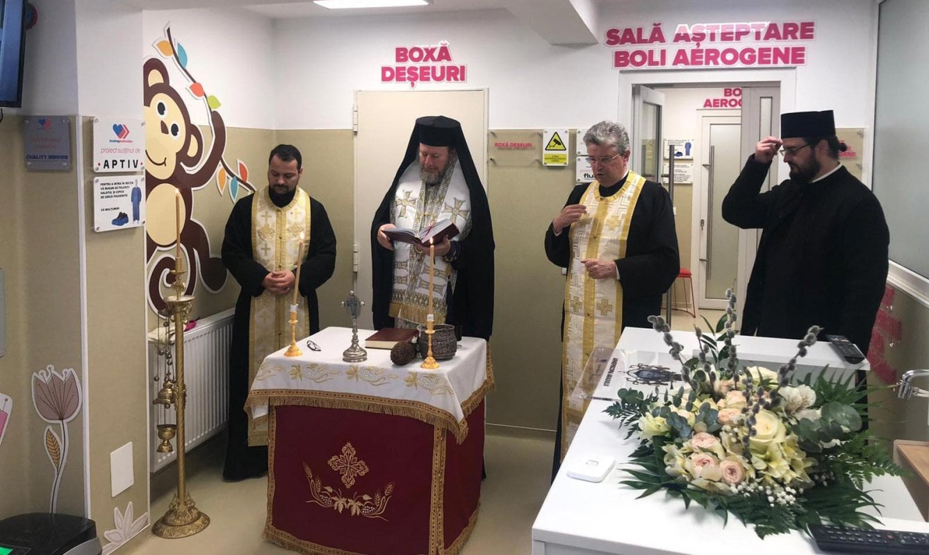Binecuvântarea ambulatoriului Spitalului Clinic de Urgență Județean Arad 140053