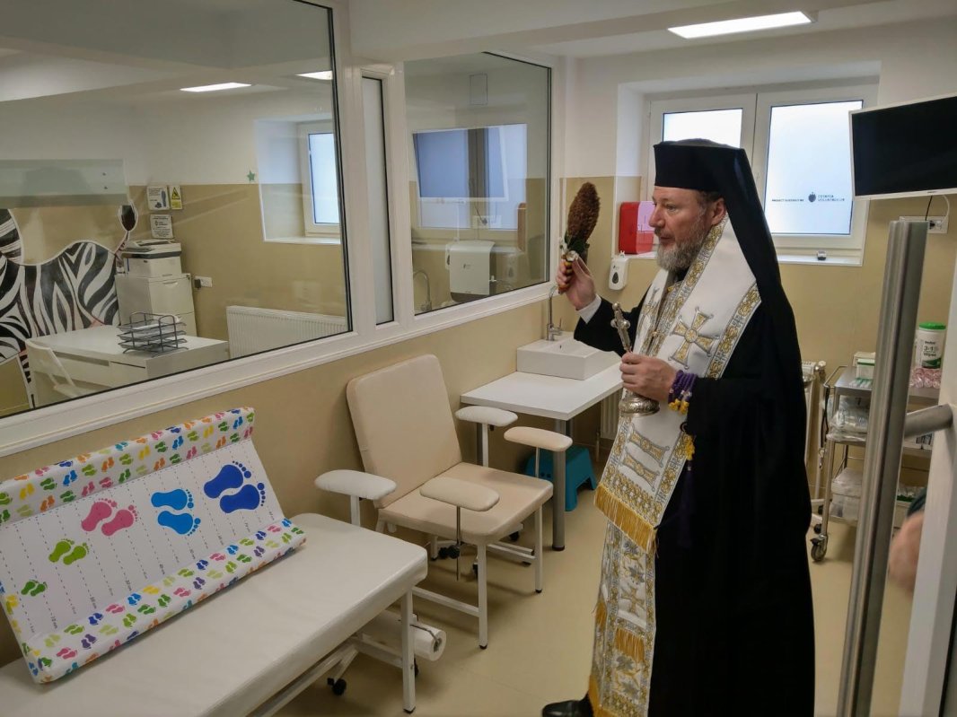 Binecuvântarea ambulatoriului Spitalului Clinic de Urgență Județean Arad 140054