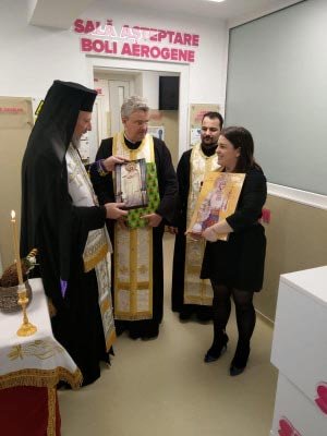 Binecuvântarea ambulatoriului Spitalului Clinic de Urgență Județean Arad 140055