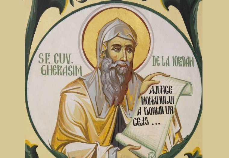 Sf. Cuv. Gherasim de la Iordan; Sf. Mc. Pavel şi sora sa, Iuliana (Canonul cel Mare) 140274