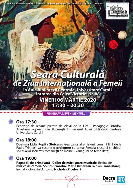 Seară culturală organizată de Parohia Boteanu-Ienii din Capitală 140456