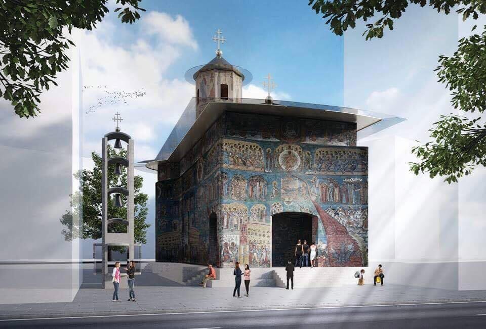 Lucrările continuă la biserica românească „Pogorârea Sfântului Duh” din Viena 140965