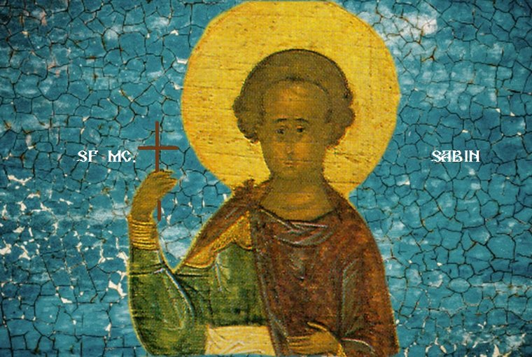 Sf. Mc. Sabin Egipteanul;  Sf. Cuv. Hristodul din Patmos 141004