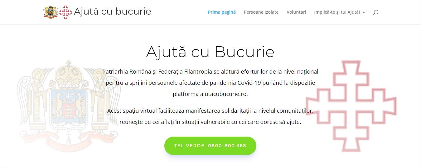 Platforma online „Ajută cu bucurie” pentru persoanele vulnerabile 141462