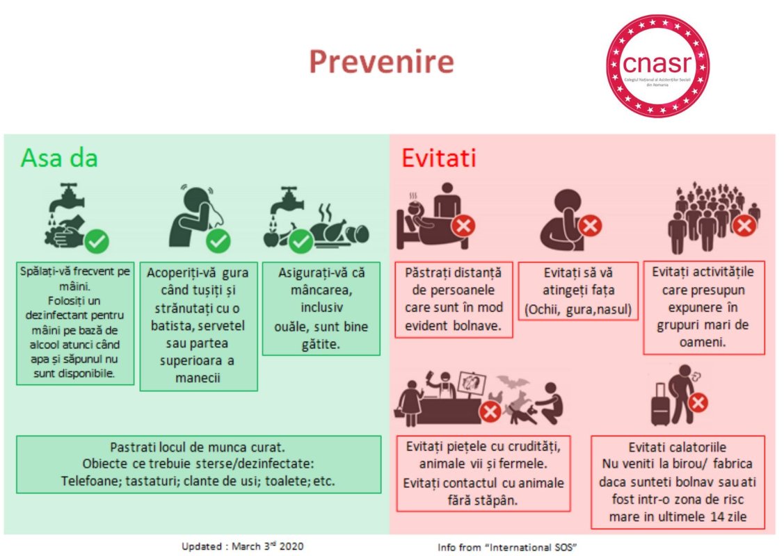 Respectați măsurile de prevenţie  şi conduită socială!  141490