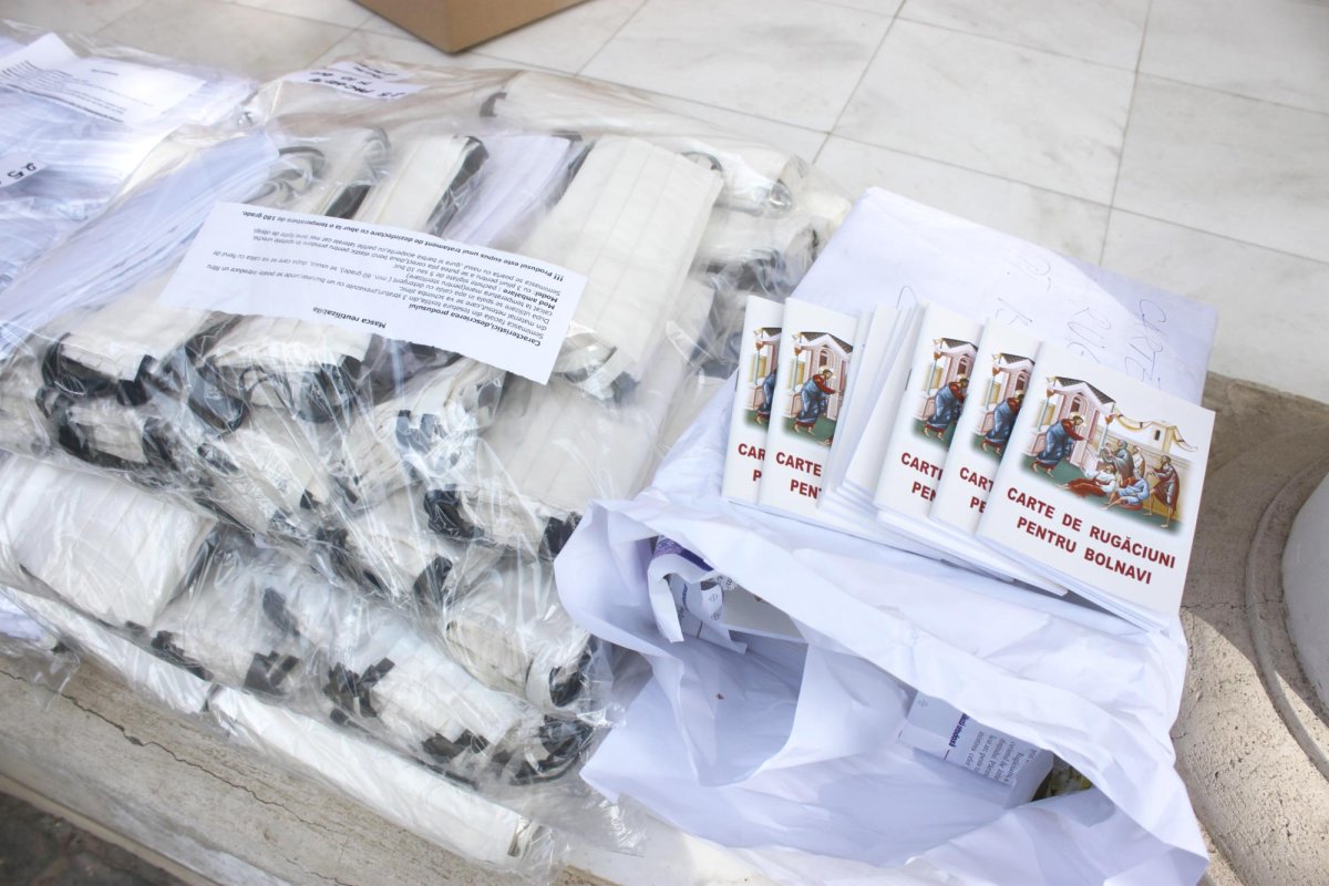 Eparhiile ajută cadrele medicale și persoanele aflate în izolare 141739