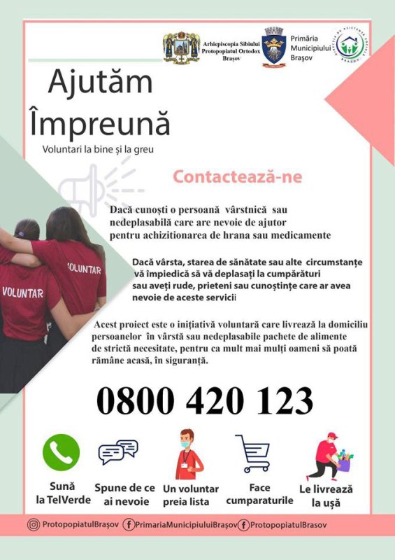 Tineri voluntari din parohii brașovene implicaţi în acţiuni de ajutorare 142241