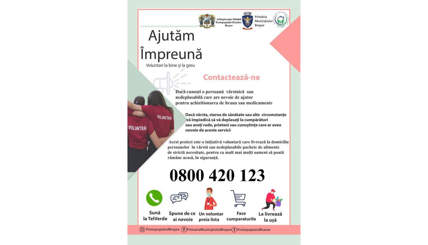 Tineri voluntari din parohii brașovene implicaţi în acţiuni de ajutorare 142243