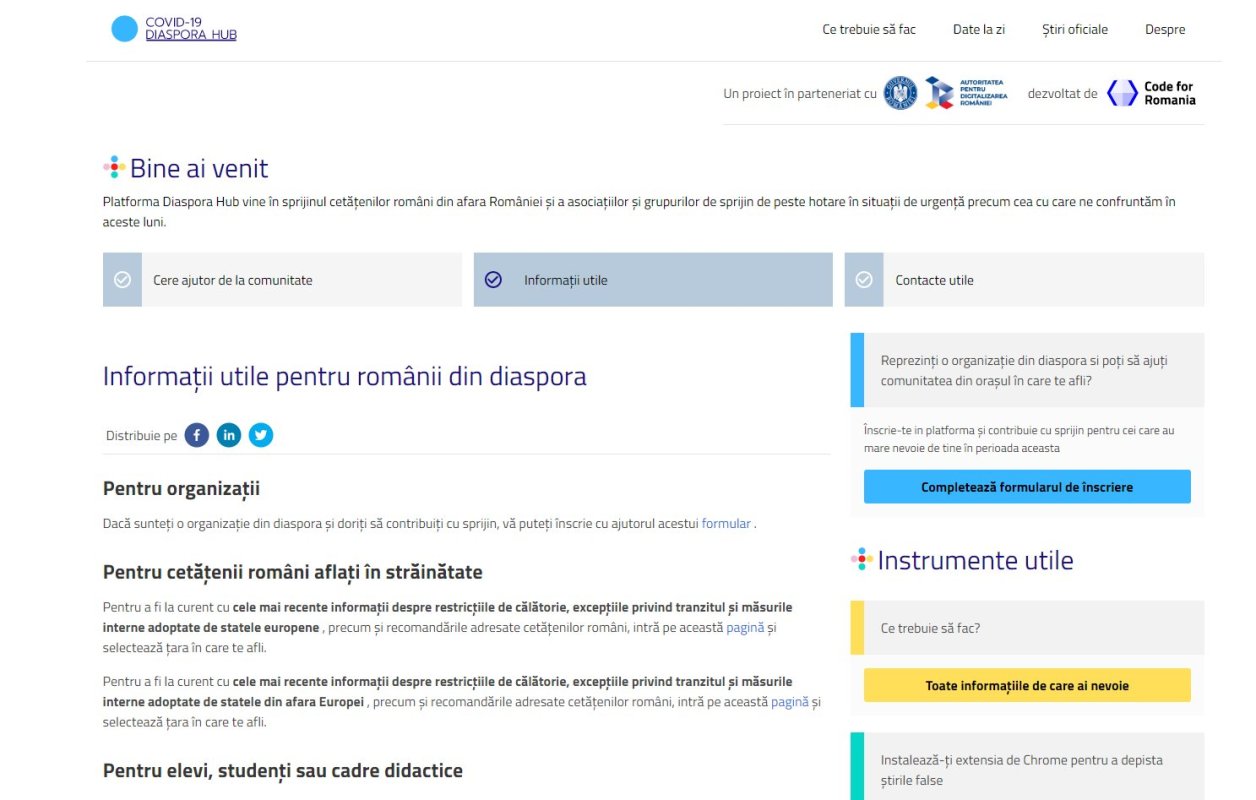 Platformă pentru românii din diasporă 143368