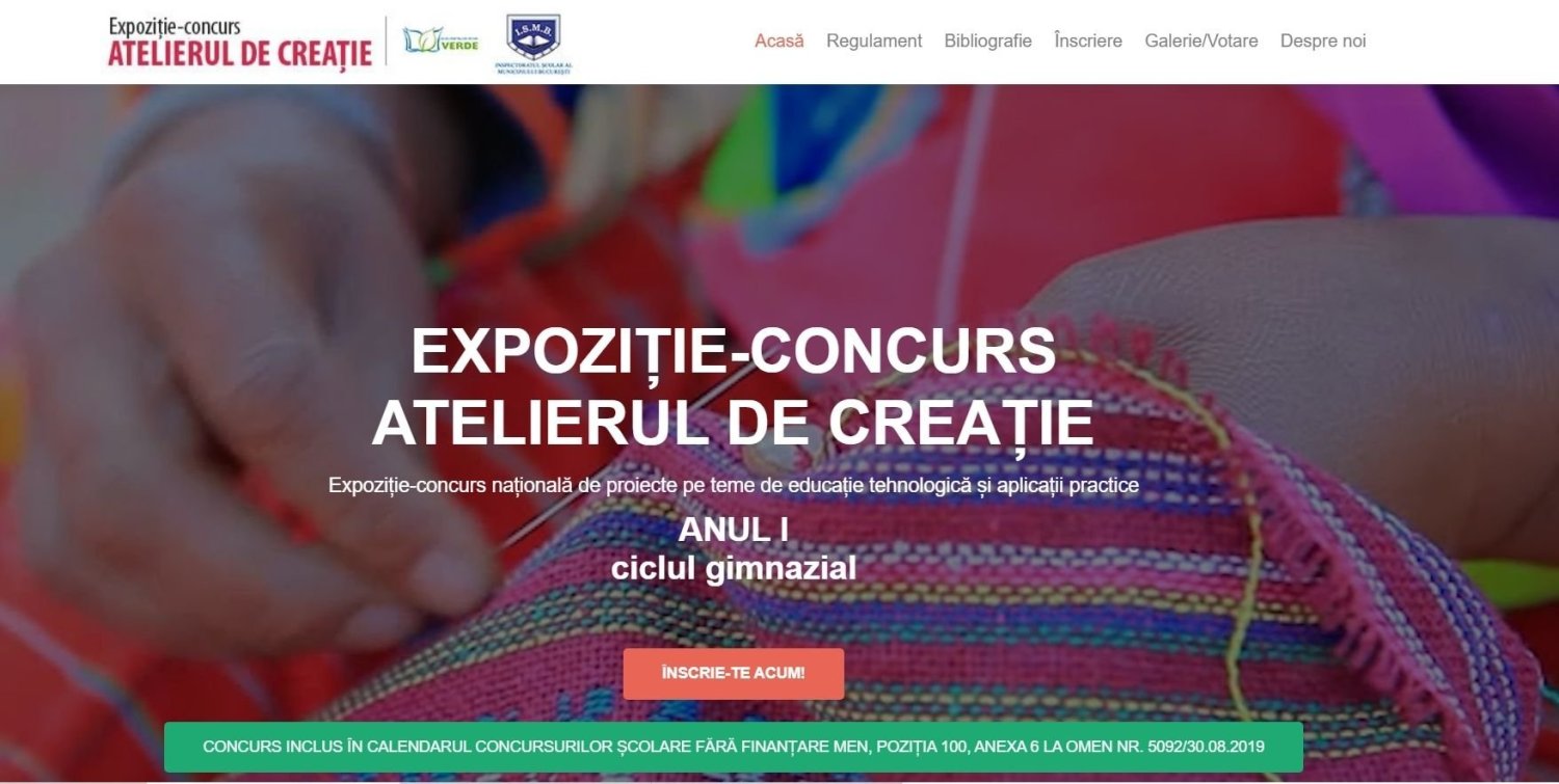 Concurs de creaţie pentru elevii de gimnaziu 143426