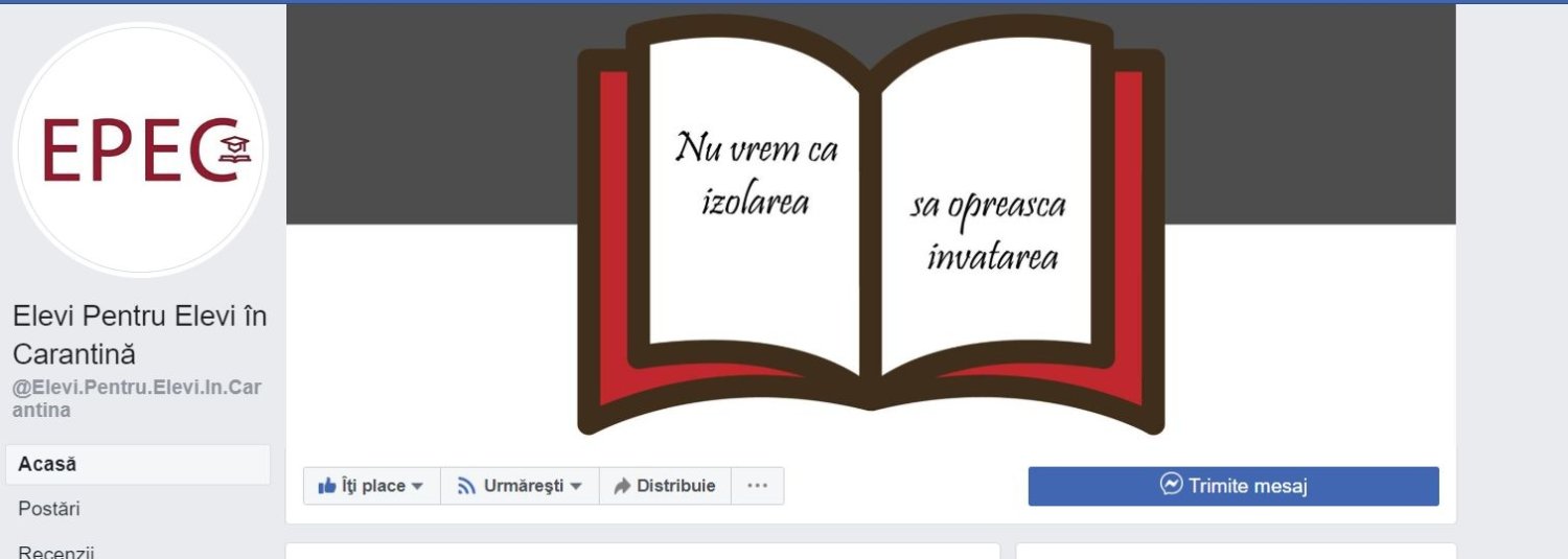 „Elevi pentru elevi în carantină” 143853