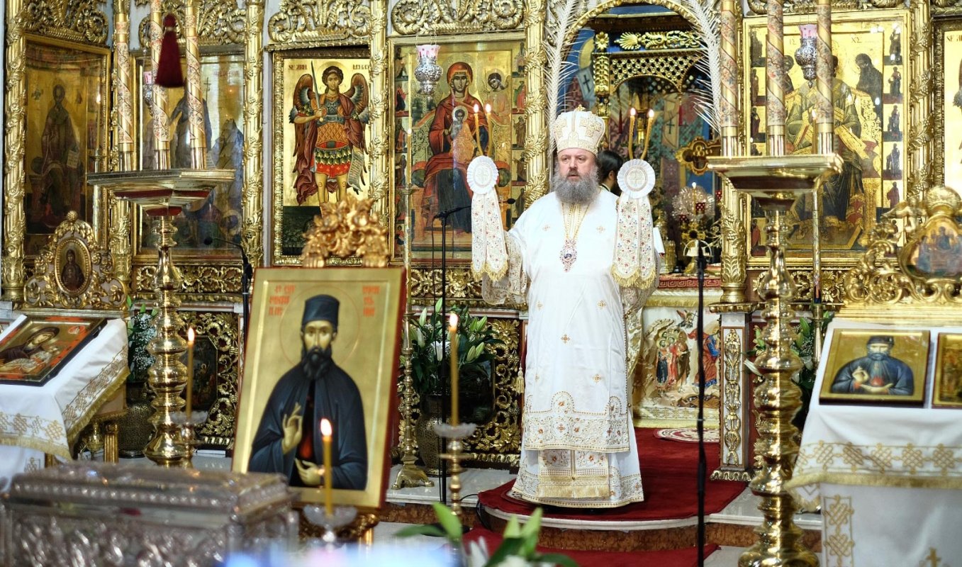 Cinstirea Sfântului Mucenic Efrem cel Nou în Bucureşti 144187