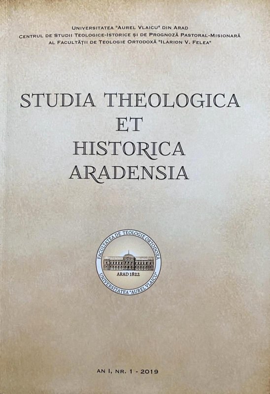 Primul număr al „Studia Theologica et Historica Aradensia” 144698