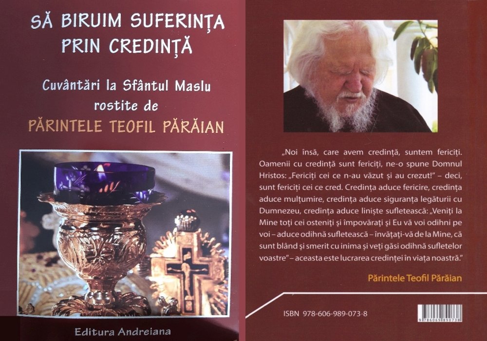 Volum de cuvântări la Sfântul Maslu rostite de părintele Teofil Părăian 144656