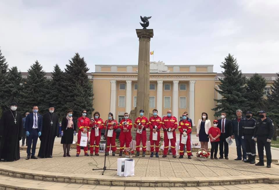 Cinste și onoare medicilor români la Cahul 144796