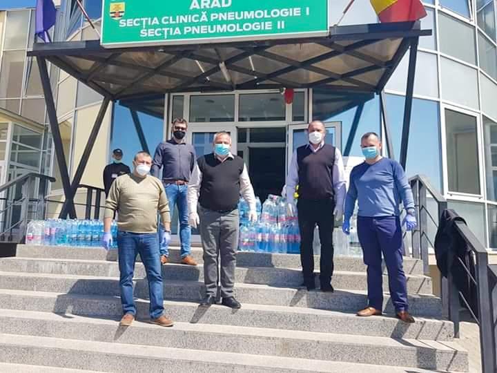 Sprijin pentru spitale și instituții sociale de la o parohie din Arad 144980