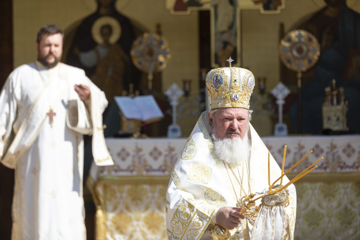 Sfinții Părinți de la Sinodul I Ecumenic, prăznuiţi pe Colina Bucuriei 145814