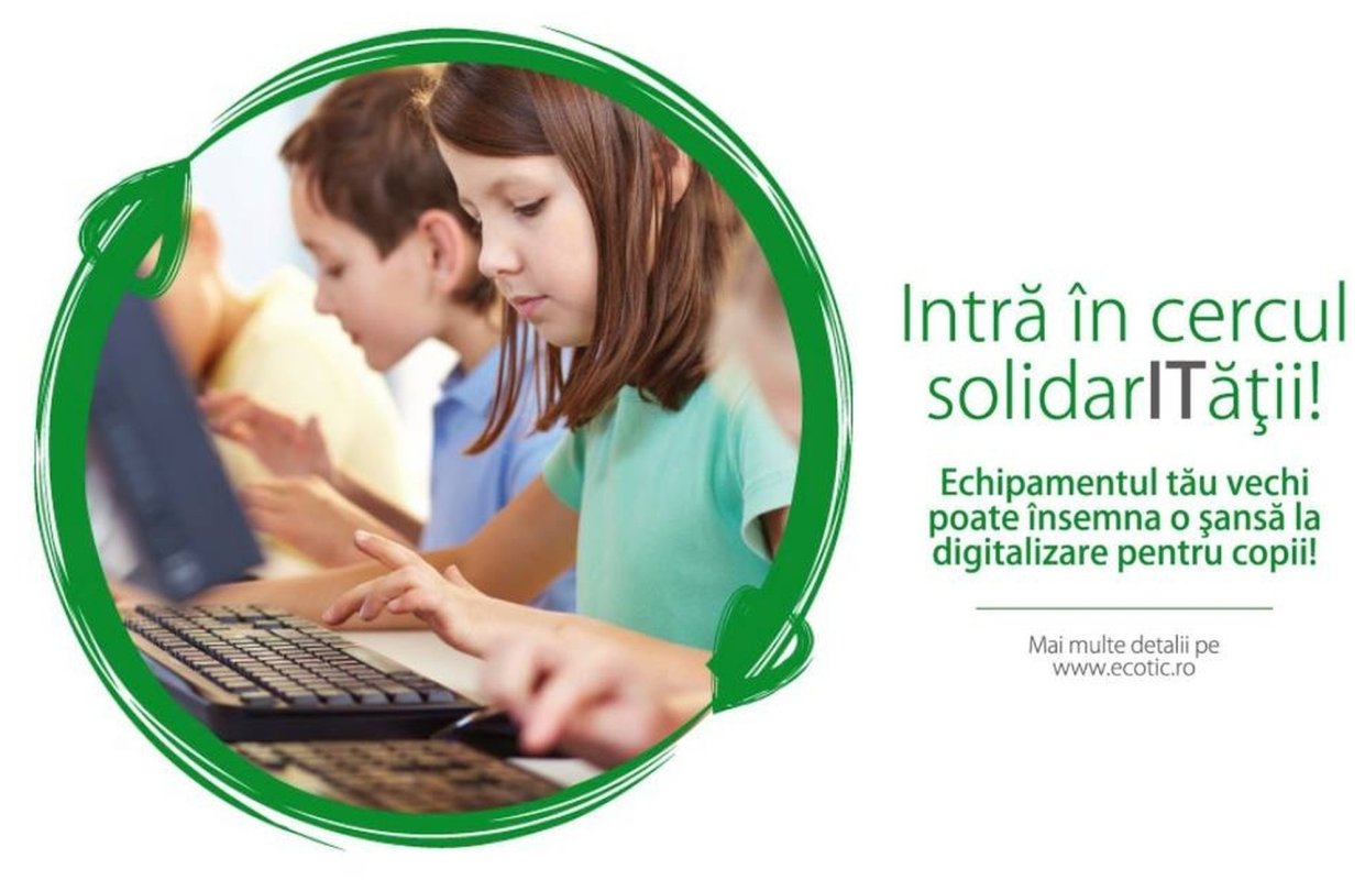 Campanie ecologică pentru dotarea copiilor cu echipamente IT 146399