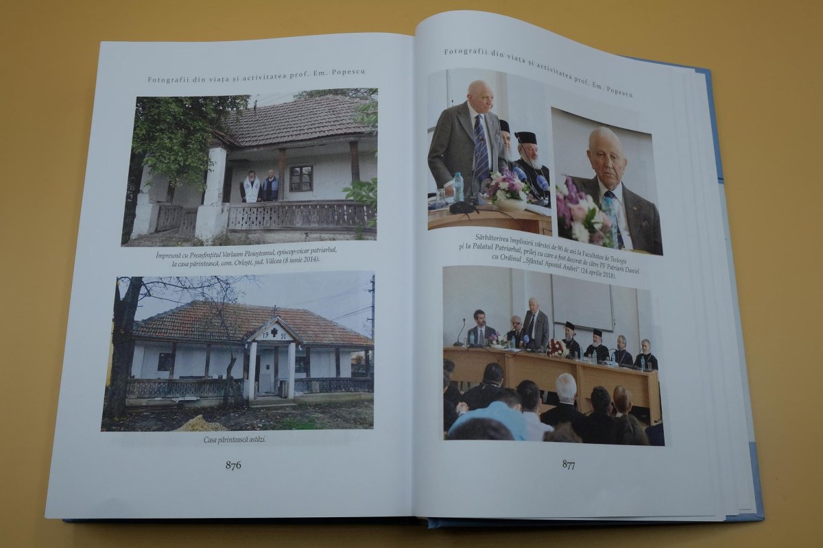 Omagiu adus profesorului Emilian Popescu la 90 de ani 146751