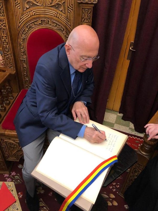 Ambasadorul României, în vizită la Reprezentanţa Patriarhiei Române din Ierusalim 146988