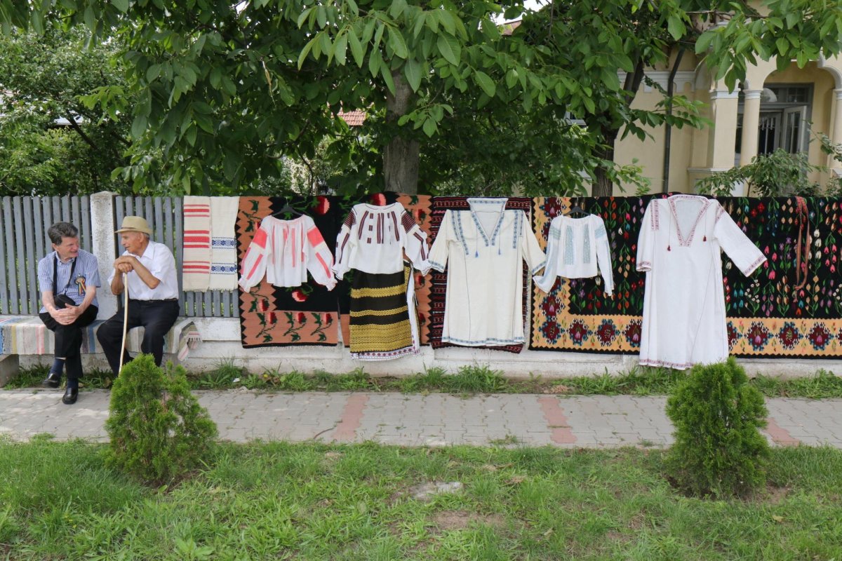 Iile, podoabe pe gardurile gospodăriilor din Cezieni 147503