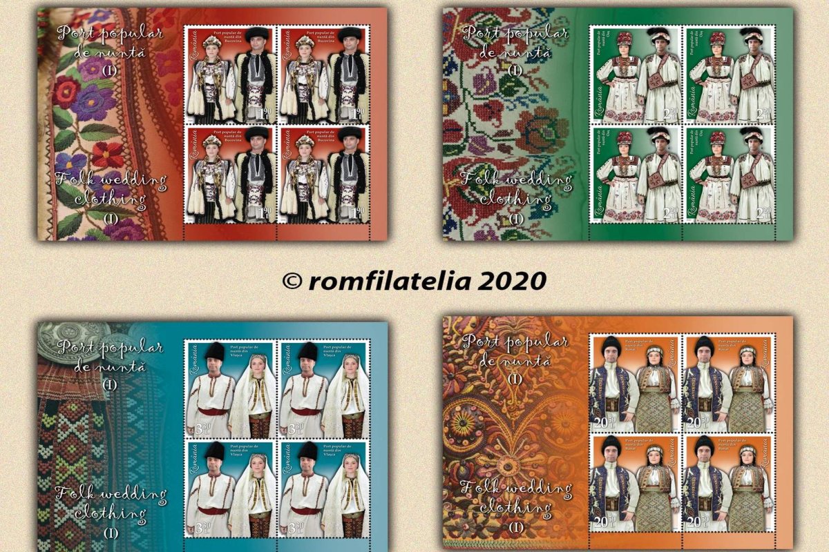 Timbre dedicate portului popular 147504