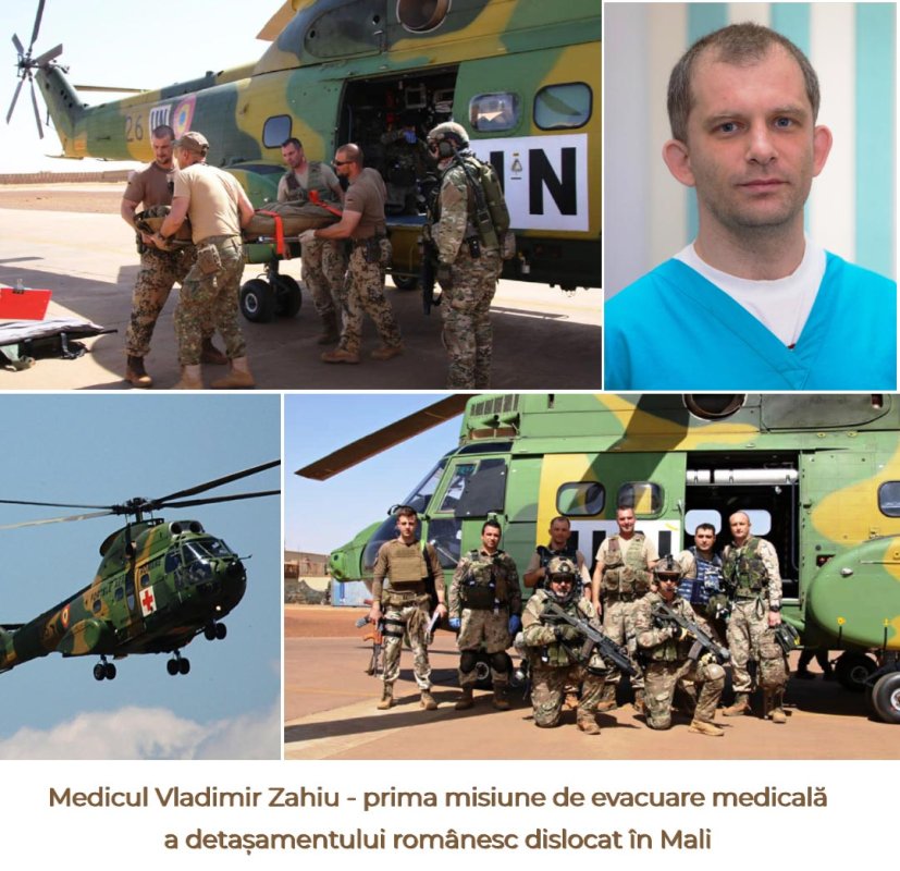 Din teatrul de operații african, în ajutorul bolnavilor de COVID-19 148086