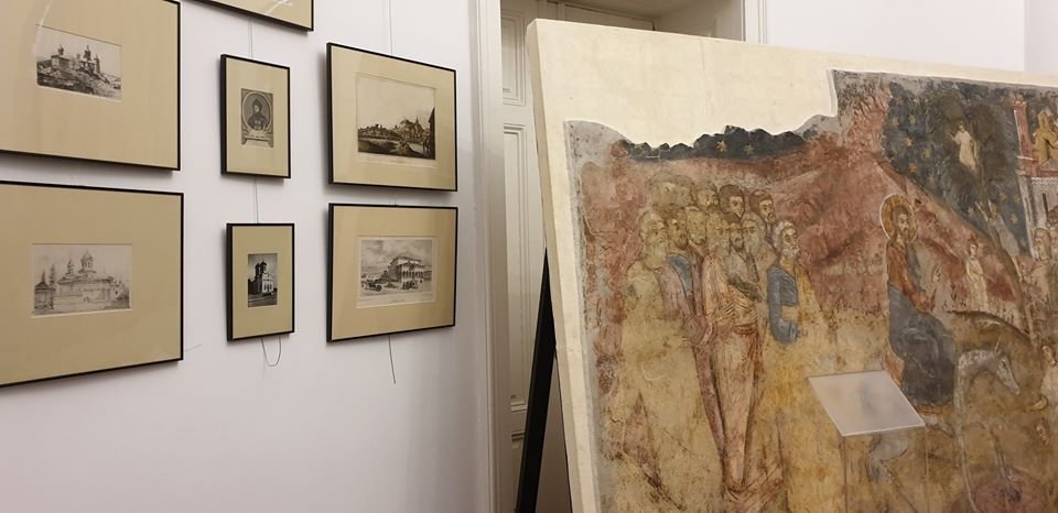 Fresce de la Mănăstirea Văcărești la Palatul Suțu 148623