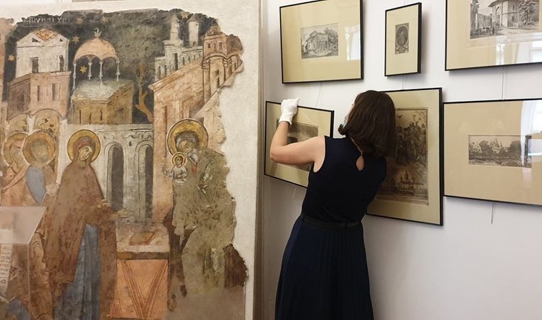 Fresce de la Mănăstirea Văcărești la Palatul Suțu 148624