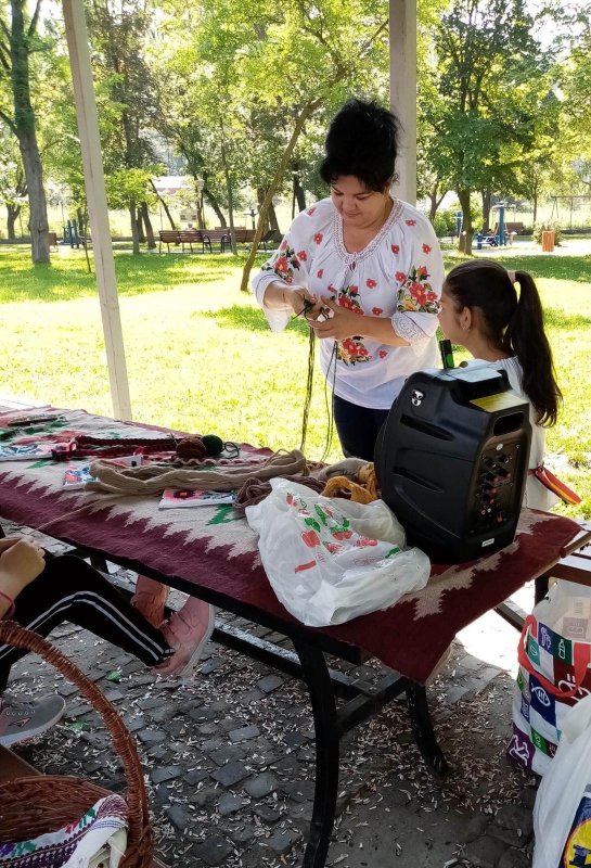 Șezătoarea copiilor de la Așezământul social „Sfântul Mucenic Ciprian”  din Ocna Mureș 149921