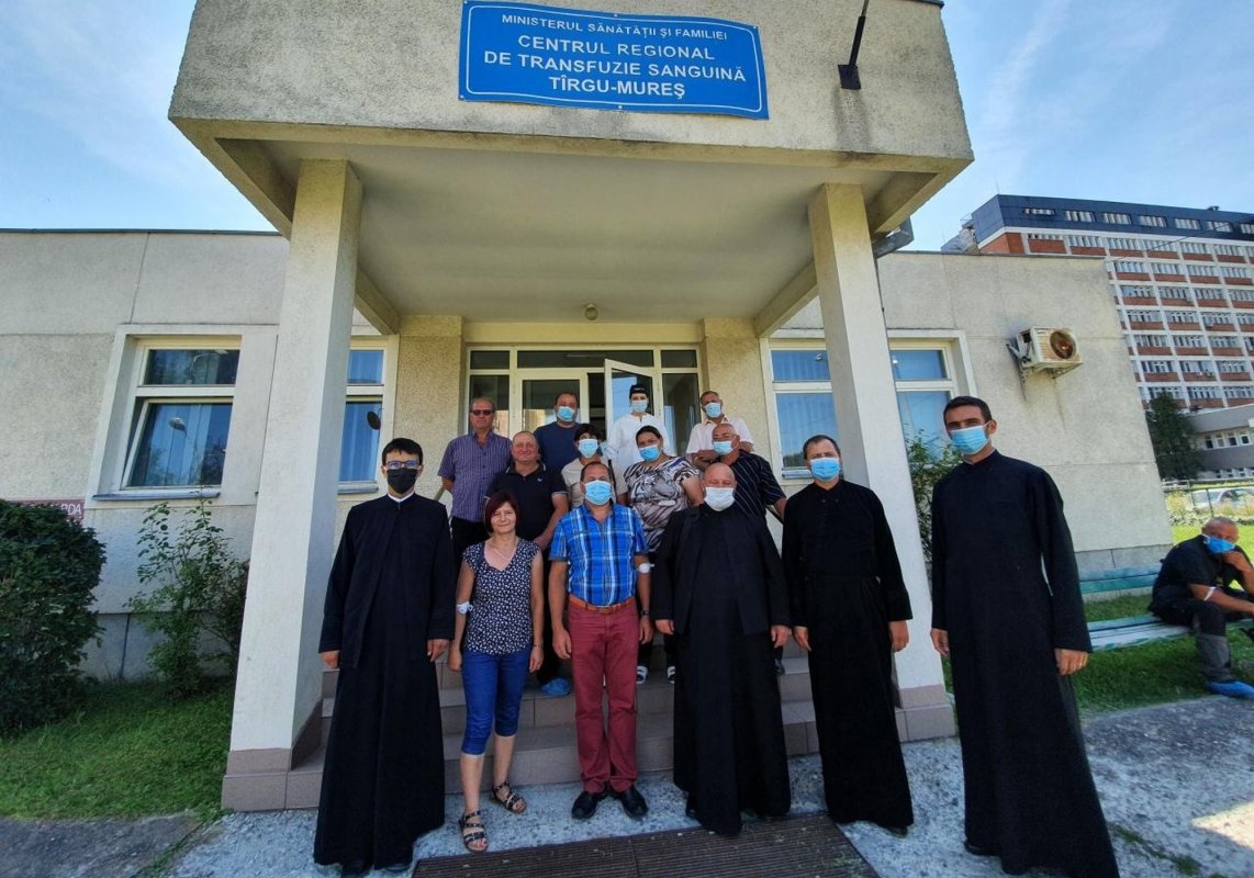 Acțiune de donare de sânge  în Protopopiatul Reghin 150274