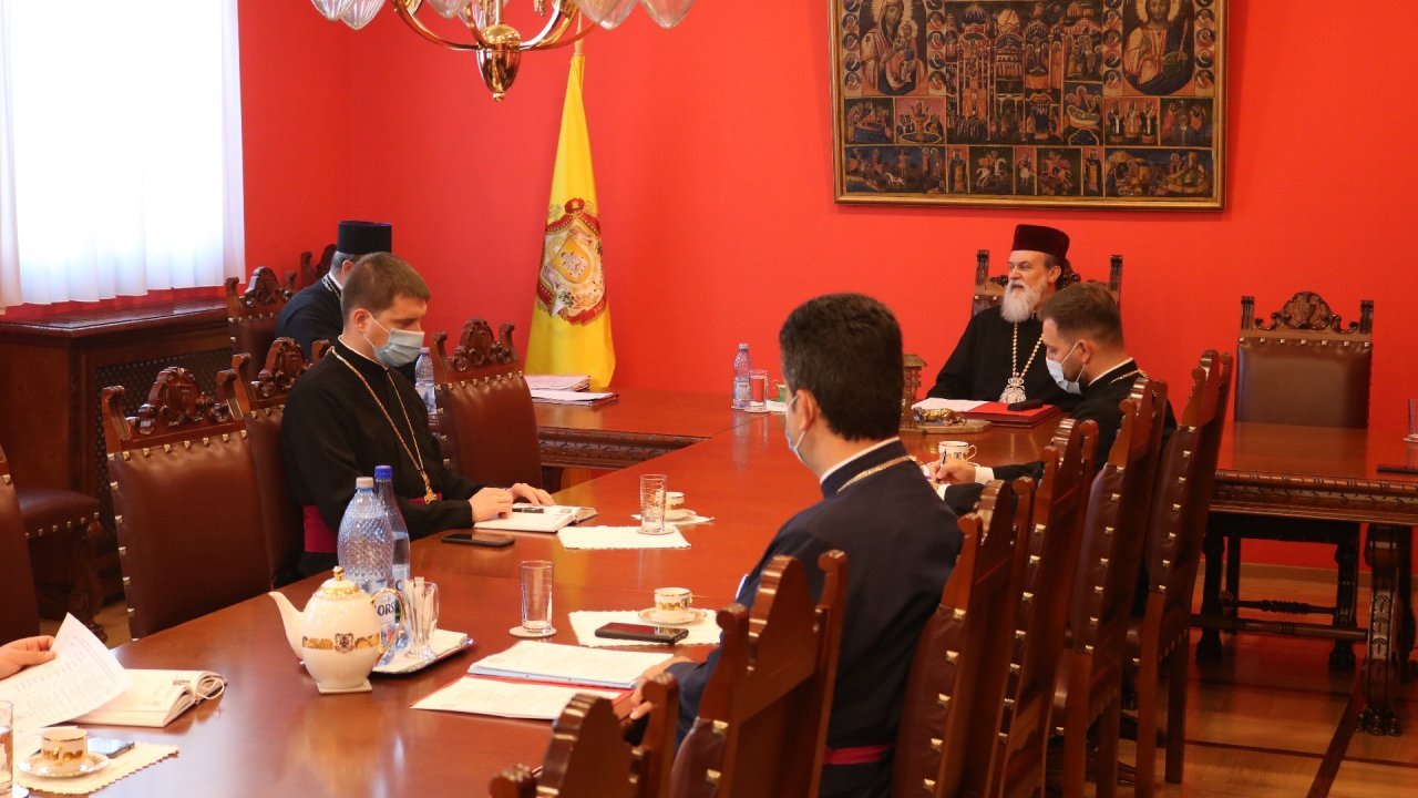Ședință de lucru a Permanenței Consiliului eparhial la Slobozia 150290