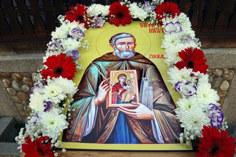 Cinstirea Sfântului Cuvios Pafnutie - Pârvu Zugravul la Mănăstirea Robaia 150599