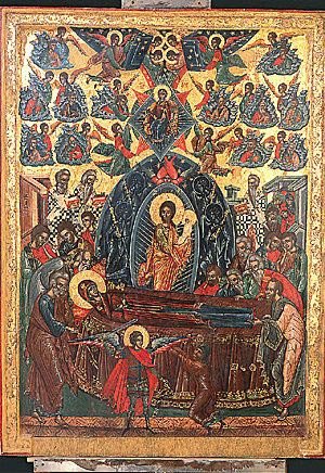 Reprezentări timpurii ale Adormirii Maicii Domnului 150629