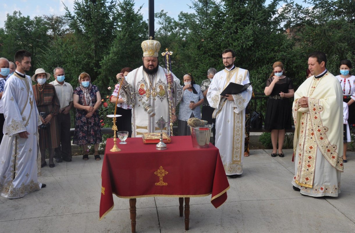 Binecuvântarea lucrărilor la biserica veche a Parohiei Ortelec, Sălaj 151428