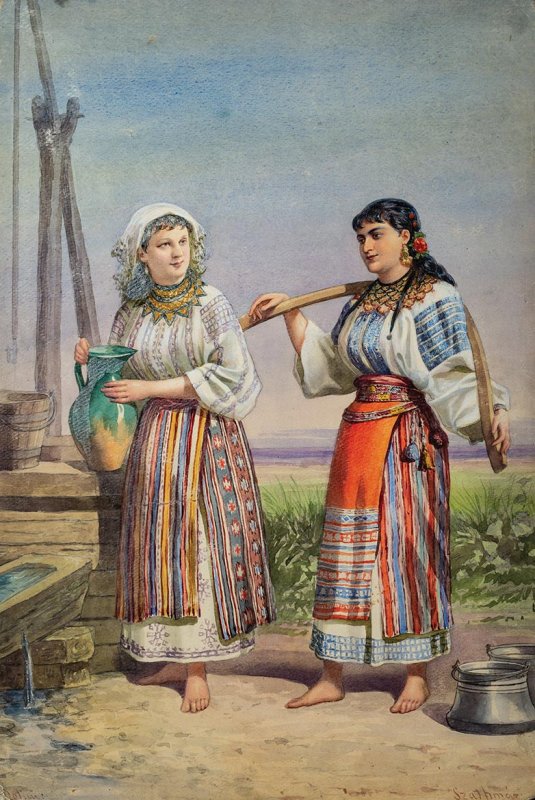 Costumul popular în lucrările lui Carol Popp de Szathmári 151435
