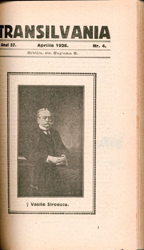 Un binefăcător uitat al Transilvaniei: basarabeanul Vasile Stroescu (III) 151576