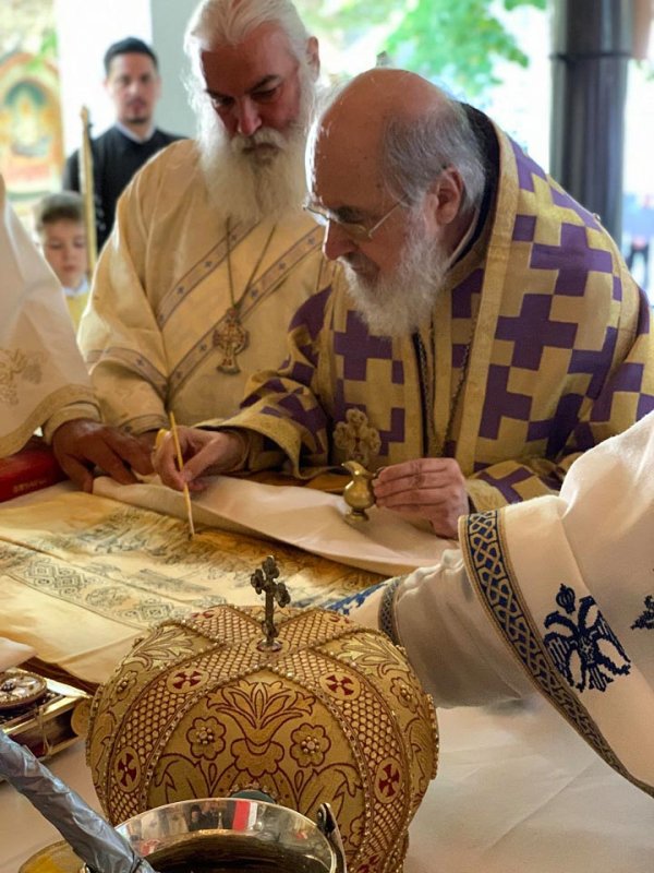 Sfințire de antimise la mănăstirea arădeană Hodoș-Bodrog 151755