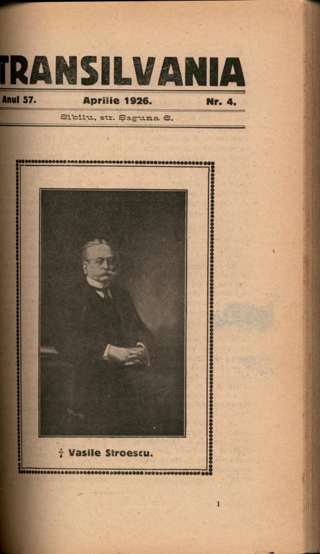 Un binefăcător uitat al Transilvaniei: basarabeanul Vasile Stroescu (IV) 152045