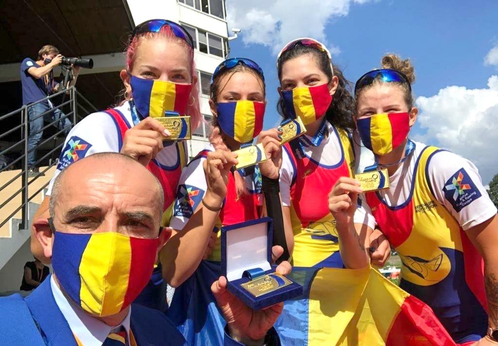 Cinci medalii de aur la campionatele europene de canotaj 152143
