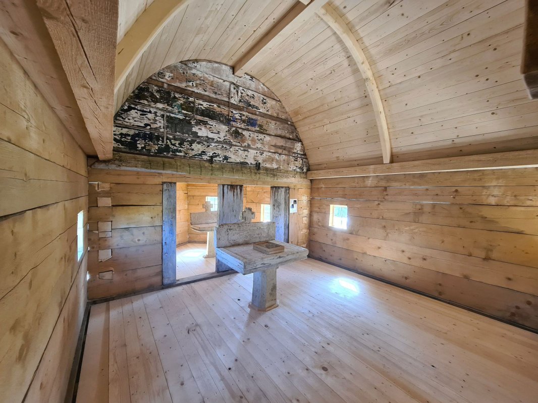 Restaurarea bisericii de lemn din localitatea clujeană Săliștea Veche 153143