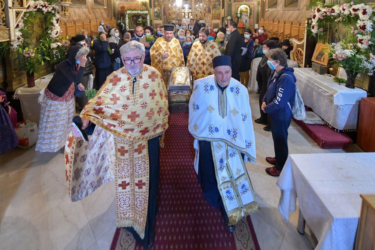 Sărbătorirea Mucenicului Ciprian la Biserica Zlătari din Capitală 153996